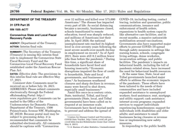 Department of Transportation policy